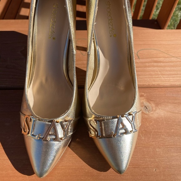 Gold Heels Shoedazzle - Picture 4 of 6